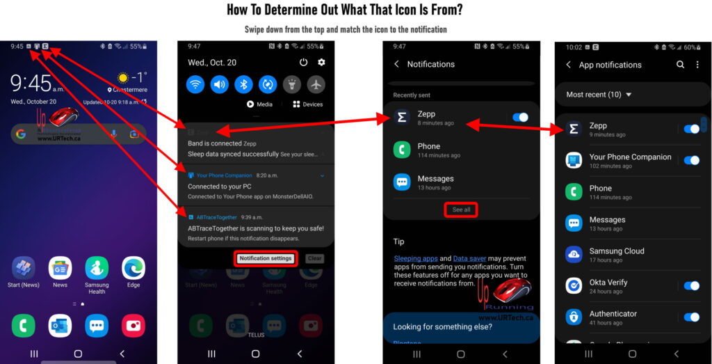 How To Determine What An Android Icon Means notifications