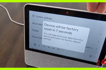 how to lenovo smart display 7 factory reset