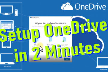 Quick OneDrive Setup and Limitations