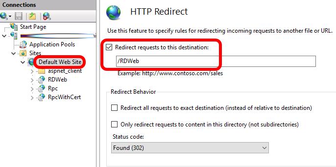 rdweb-redirect