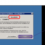 How to Install BES Express on an Exchange 2007 Single Server (on Server 2008)