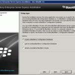 How to Install BES Express on an Exchange 2007 Single Server (on Server 2008)