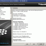 How to Install BES Express on an Exchange 2007 Single Server (on Server 2008)