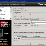 How to Install BES Express on an Exchange 2007 Single Server (on Server 2008)