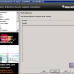 How to Install BES Express on an Exchange 2007 Single Server (on Server 2008)