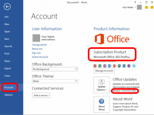 office365-office-2016-version-number-control-updates