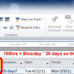 SOLVED: Project 2003/2007/2010 Does Not Calculate Work or Duration Correctly